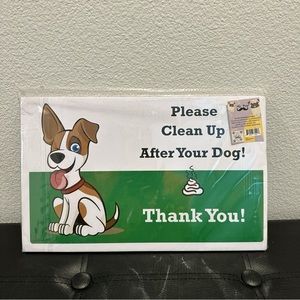 Front yard Sign- Please clean up after your Dog